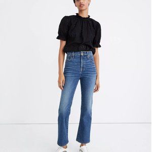 Madewell Slim Demi-Boot Jeans in Sundale Wash